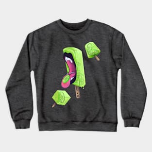 Lime Popsicle Crewneck Sweatshirt